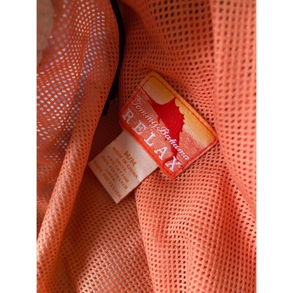 TOMMY BAHAMA Relax Blue/White Floral Cargo Swim Shorts sz M - Picture 4 of 12